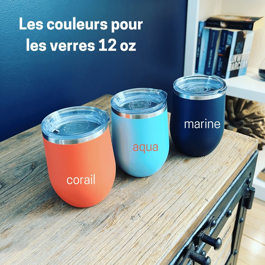 Verre isotherme personnalisable - Merci