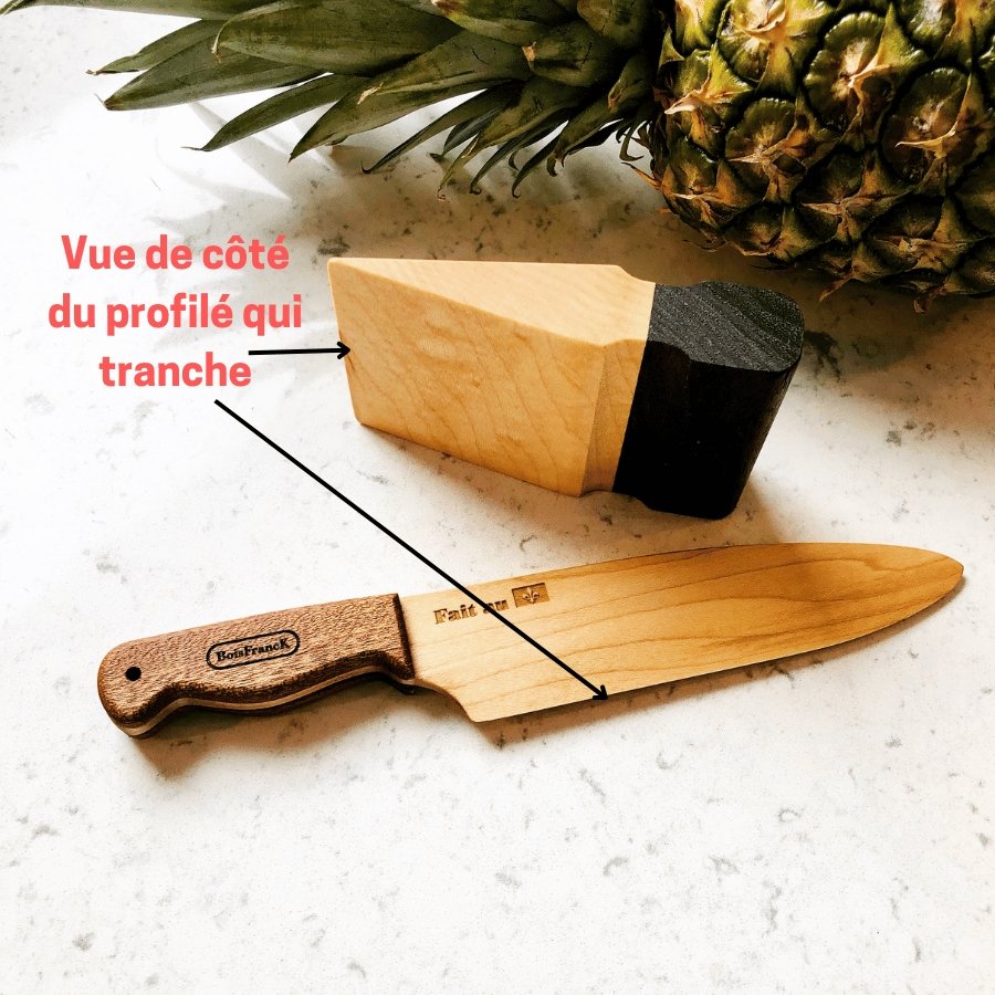 Bois Enfants Couteau de cuisine Tout-petit Ensemble de couteaux De